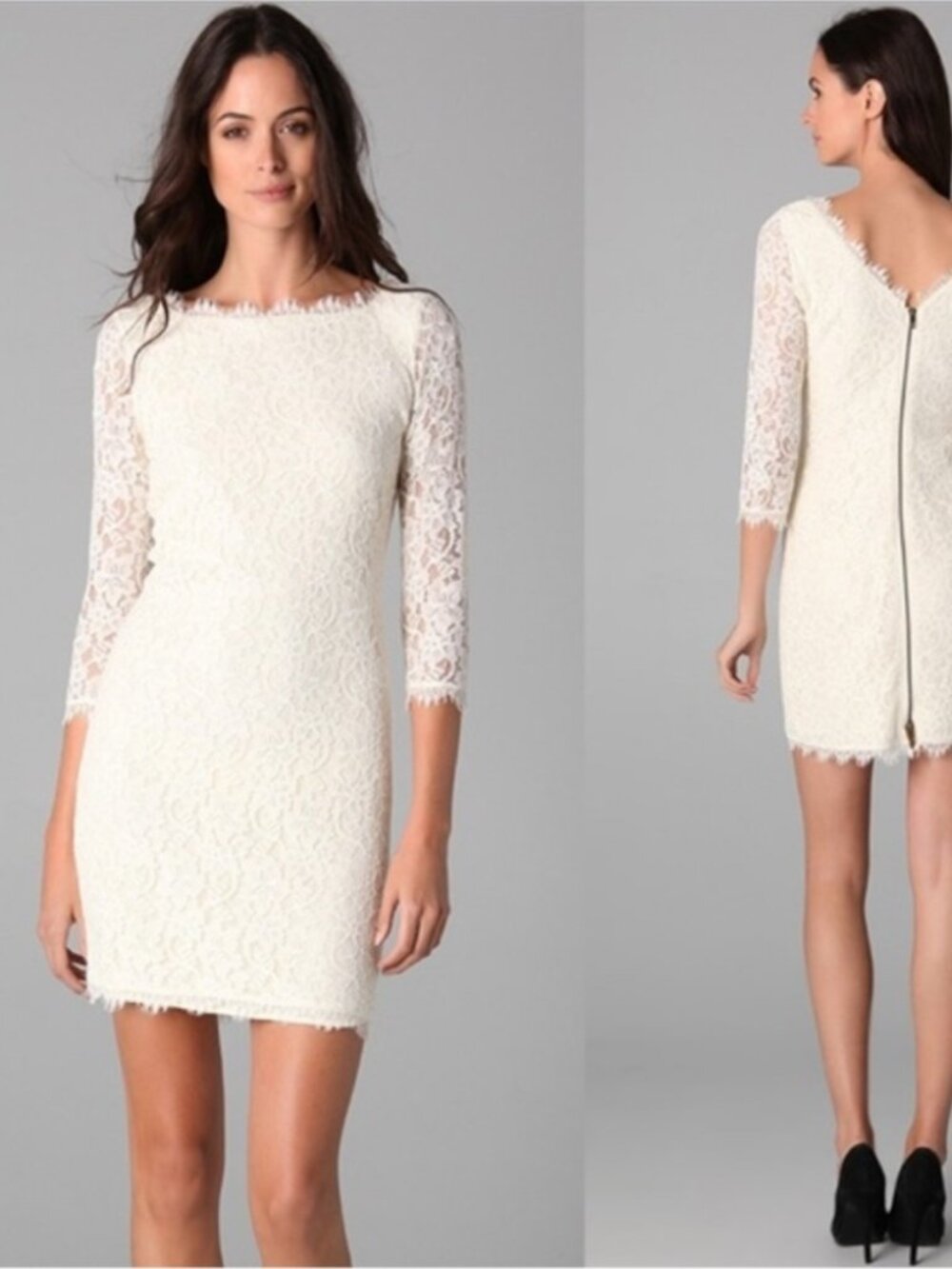 Diane von Furstenberg Zarita Lace Dress 0993